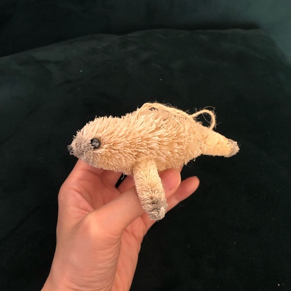 Bottlebrush Seal Ornament from West Elm - Picture 2 of 4